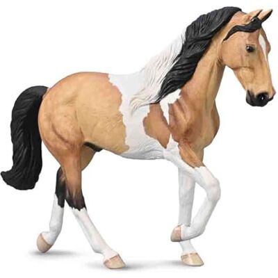 Collecta Deqube 90180028 Étalon Tobiano Bayo Figurine à Collectionner Taille XL +3 - Publicité Collecta Deqube 90180028 Étalon Tobiano Bayo Figurine à Collectionner Taille XL +3 - Publicité
