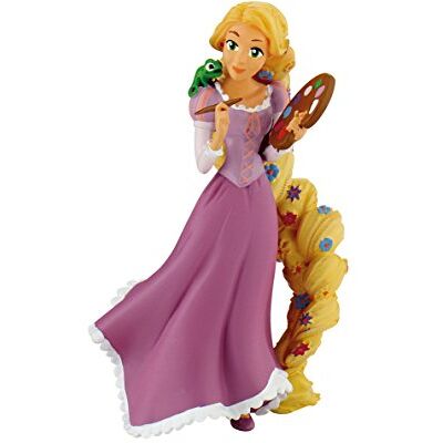 Disney Bullyland B12426 Figurine Raiponce Peint - Publicité Disney Bullyland B12426 Figurine Raiponce Peint - Publicité