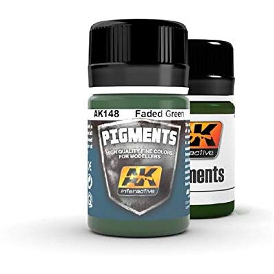 AK Interactive Pigments Faded Green - Publicité AK Interactive Pigments Faded Green - Publicité