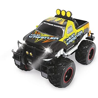 Dickie Toys 201119455 Monster Truck Rouge - RC, Électrique, 1:16 - Publicité Dickie Toys 201119455 Monster Truck Rouge - RC, Électrique, 1:16 - Publicité