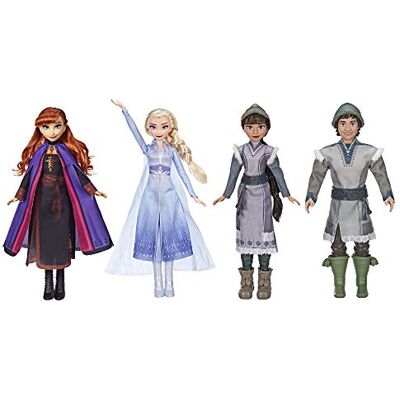 Disney La Reine des neiges II, Expédition en forêt, 4 poupées - Publicité Disney La Reine des neiges II, Expédition en forêt, 4 poupées - Publicité