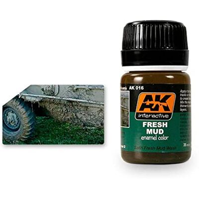 AK Interactive AK Weathering AK016 FRESH MUD EFFECTS (35ml) - Publicité AK Interactive AK Weathering AK016 FRESH MUD EFFECTS (35ml) - Publicité
