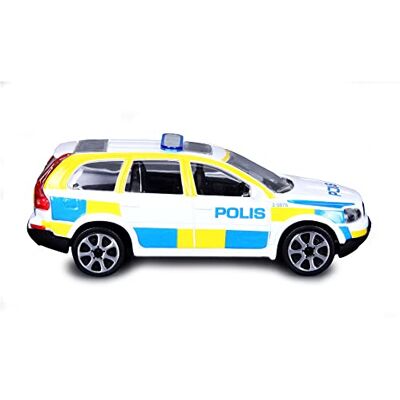 Bburago B18-30430 Street Fire Voiture de Police suédoise 1:43, modèles et Couleurs Assortis - Publicité Bburago B18-30430 Street Fire Voiture de Police suédoise 1:43, modèles et Couleurs Assortis - Publicité