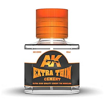 AK Interactive AK AK12002 EXTRA THIN CEMENT (40ml) - Publicité AK Interactive AK AK12002 EXTRA THIN CEMENT (40ml) - Publicité