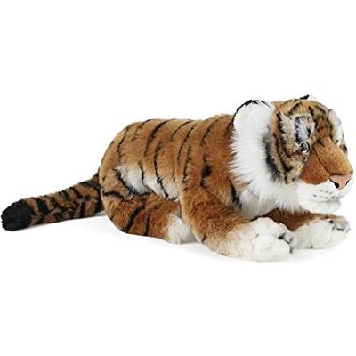 Living Nature Tigre en Peluche 45cm - Réaliste et Doux - Publicité Living Nature Tigre en Peluche 45cm - Réaliste et Doux - Publicité