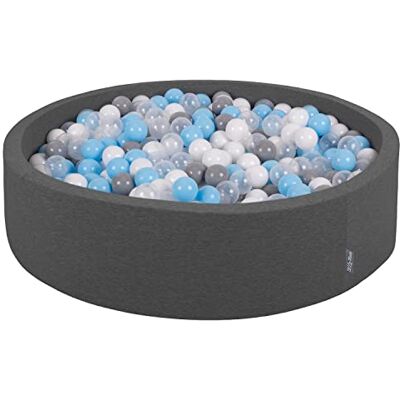 KIDDYMOON - Piscine de Boules Ronde - 120x30 cm - Bassin de Boules - Publicité KIDDYMOON - Piscine de Boules Ronde - 120x30 cm - Bassin de Boules - Publicité