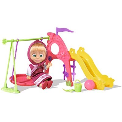 Parc de Jeux Masha de Simba Toys - Ensemble de Jeu - Publicité Parc de Jeux Masha de Simba Toys - Ensemble de Jeu - Publicité