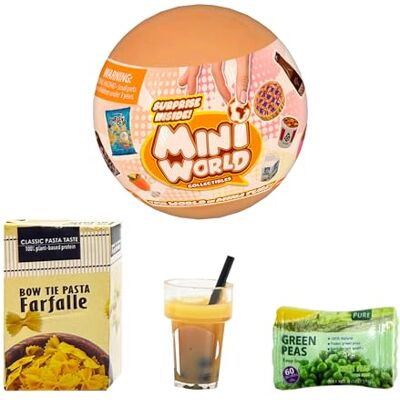 Bizak Mini World Kit Esencial, Cápsulas Con 72 Mini Alimentos P25 - Mini Food Set - Publicité Bizak Mini World Kit Esencial, Cápsulas Con 72 Mini Alimentos P25 - Mini Food Set - Publicité