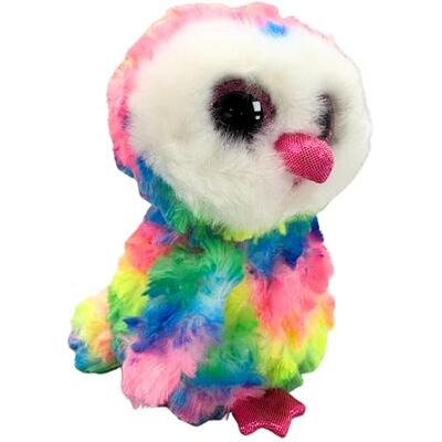 Ty 37221 Beanie Boo's Peluche Owen Le Hibou 15 cm - Publicité Ty 37221 Beanie Boo's Peluche Owen Le Hibou 15 cm - Publicité
