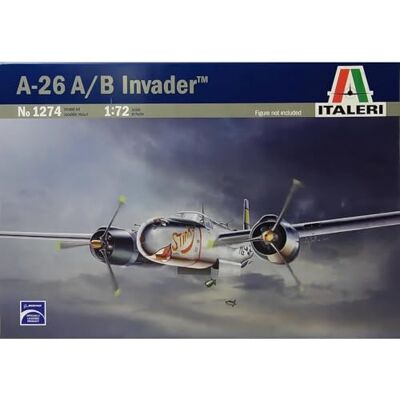 Italeri I1274 Maquette Aviation A-26A/B Invader Echelle 1:72 - Publicité Italeri I1274 Maquette Aviation A-26A/B Invader Echelle 1:72 - Publicité