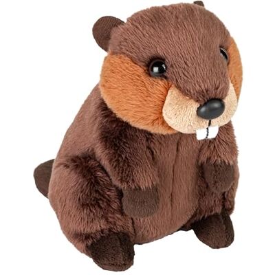 WILD REPUBLIC Pocketkins-Eco Beaver, Peluche, 13 cm, Jouet en Peluche, écologique - Publicité WILD REPUBLIC Pocketkins-Eco Beaver, Peluche, 13 cm, Jouet en Peluche, écologique - Publicité