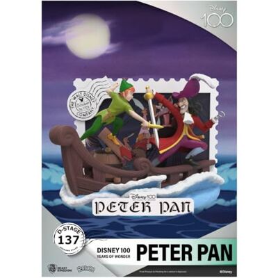 Beast Kingdom Toys Disney 100th Anniversary D-Stage PVC Diorama Peter Pan 12 cm - Publicité Beast Kingdom Toys Disney 100th Anniversary D-Stage PVC Diorama Peter Pan 12 cm - Publicité