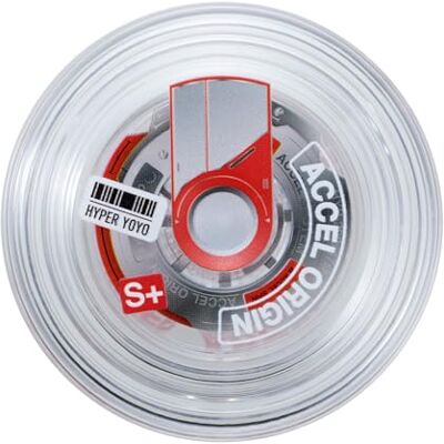 BANDAI 60007 Accel Hyper Yoyo Blanc, Jeu d'adresse, Yoyo Optimal pour Enfants de 8 Ans, avec Son système Accel, met à l'épreuve Toutes Les astuces de manière Simple et Rapide - Publicité BANDAI 60007 Accel Hyper Yoyo Blanc, Jeu d'adresse, Yoyo Optimal pour Enfants de 8 Ans, avec Son système Accel, met à l'épreuve Toutes Les astuces de manière Simple et Rapide - Publicité