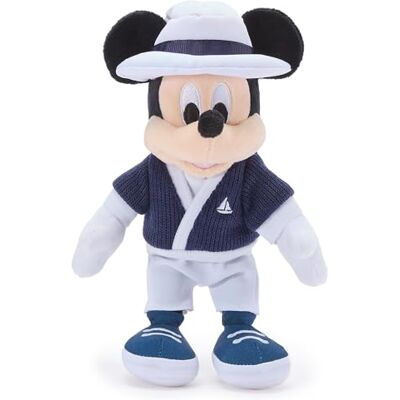 Disney Peluche officielle Mickey Mouse Maritime Mini Bean Bag 21 cm au look marin - Publicité Disney Peluche officielle Mickey Mouse Maritime Mini Bean Bag 21 cm au look marin - Publicité