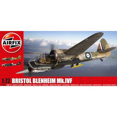 Airfix - Bristol Blenheim Mk.IV - 1:72 Échelle - Kit de Modélisme - Publicité Airfix - Bristol Blenheim Mk.IV - 1:72 Échelle - Kit de Modélisme - Publicité