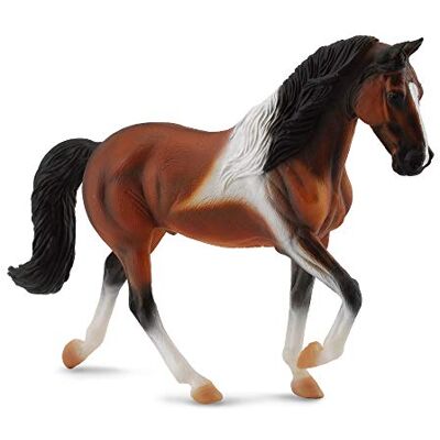 Collecta Col88450 Etalon Tennessee Walking Horse Baie Pie Taille XL - Publicité Collecta Col88450 Etalon Tennessee Walking Horse Baie Pie Taille XL - Publicité