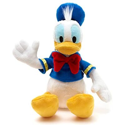 Disney Peluche pour Enfants Donald Duck de Petite Taille, 32 cm, Personnage câlin au Toucher Doux et aux détails brodés, Ventre Souple rempli de granulés Convient dès la Naissance - Publicité Disney Peluche pour Enfants Donald Duck de Petite Taille, 32 cm, Personnage câlin au Toucher Doux et aux détails brodés, Ventre Souple rempli de granulés Convient dès la Naissance - Publicité