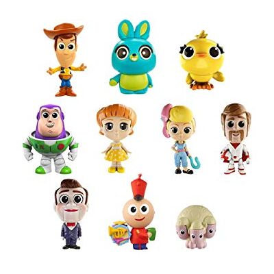 Mattel Disney Pixar Toy Story 4, Coffret 10 Mini-Figurines, Jouet Miniature pour Enfant, GCY86 - Publicité Mattel Disney Pixar Toy Story 4, Coffret 10 Mini-Figurines, Jouet Miniature pour Enfant, GCY86 - Publicité