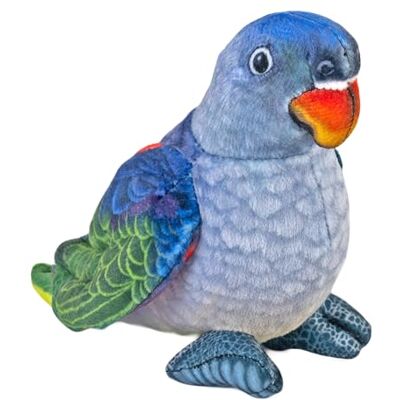 WILD REPUBLIC Rainforest Perroquet à croupion Bleu, Peluche, 11 cm, Rempli de Bouteilles d'eau recyclées - Publicité WILD REPUBLIC Rainforest Perroquet à croupion Bleu, Peluche, 11 cm, Rempli de Bouteilles d'eau recyclées - Publicité