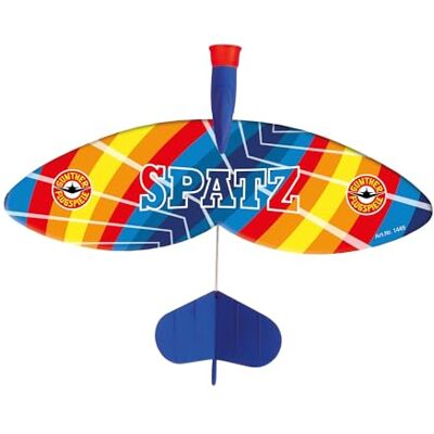 GÜNTHER FLUGSPIELE Paul Günther 1449 Avion avec Ailes recouvertes de Film pour Enfants à partir de 6 Ans avec aileron arrière Flexible et Nez de sécurité Environ 24 x 20 cm - Publicité GÜNTHER FLUGSPIELE Paul Günther 1449 Avion avec Ailes recouvertes de Film pour Enfants à partir de 6 Ans avec aileron arrière Flexible et Nez de sécurité Environ 24 x 20 cm - Publicité