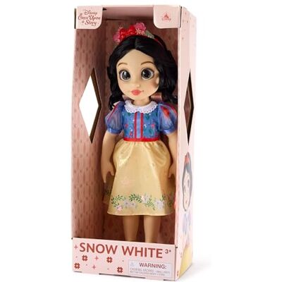 Disney Official Poupée Blanche Neige avec Mini Brosse à Cheveux, 40,5 cm/16", Collection Once Upon a Story, à partir de 3 Ans - Publicité Disney Official Poupée Blanche Neige avec Mini Brosse à Cheveux, 40,5 cm/16", Collection Once Upon a Story, à partir de 3 Ans - Publicité