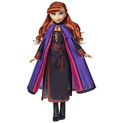 Poupée de mode Disney Frozen Anna - Cheveux longs et roux - Jouet pour enfants à partir de 3 ans - Publicité Poupée de mode Disney Frozen Anna - Cheveux longs et roux - Jouet pour enfants à partir de 3 ans - Publicité