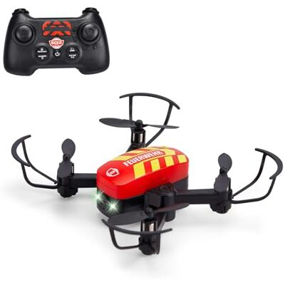 Dickie Toys Dickie RC Drone de Pompiers 12CM Equipé d'une télécommande avec fonctions de pilotage 201103011038 - Publicité Dickie Toys Dickie RC Drone de Pompiers 12CM Equipé d'une télécommande avec fonctions de pilotage 201103011038 - Publicité