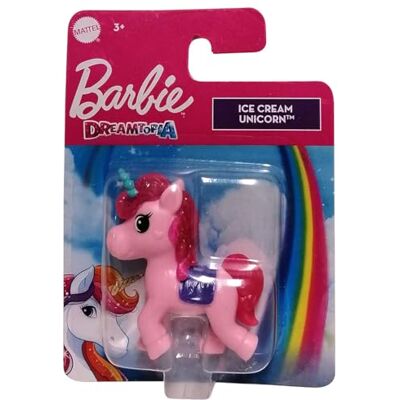 Barbie Mattel HFG32 Dreamtopia Lollipop Unicorn Paillettes Crinière Mini Licorne Figurine de jeu Rose Pour enfants 5 cm Petit - Publicité Barbie Mattel HFG32 Dreamtopia Lollipop Unicorn Paillettes Crinière Mini Licorne Figurine de jeu Rose Pour enfants 5 cm Petit - Publicité