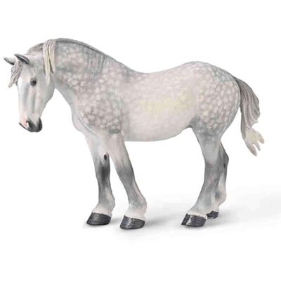 Collecta Deqube 90180029 Jument Percheron Gris moucheté Figurine à Collectionner Taille XL +3 - Publicité Collecta Deqube 90180029 Jument Percheron Gris moucheté Figurine à Collectionner Taille XL +3 - Publicité