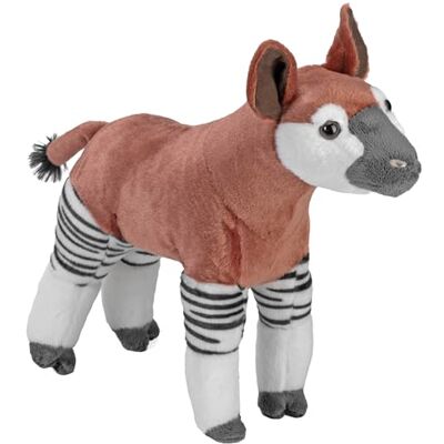 WILD REPUBLIC Peluche Okapi 30 cm 11651 - Publicité WILD REPUBLIC Peluche Okapi 30 cm 11651 - Publicité