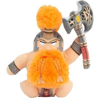 TOMY Warhammer Peluche Fyreslayer, Jouet Doux de Collection pour Adolescents et Adultes, Nain Duardin de l’Univers Age of Sigmar, Hache de feu, Produit sous Licence Officielle, dès 12 Ans - Publicité TOMY Warhammer Peluche Fyreslayer, Jouet Doux de Collection pour Adolescents et Adultes, Nain Duardin de l’Univers Age of Sigmar, Hache de feu, Produit sous Licence Officielle, dès 12 Ans - Publicité