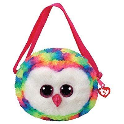 Ty Sac à Bandoulière Peluche Owen le Hibou, 95103, Multicolore - Publicité Ty Sac à Bandoulière Peluche Owen le Hibou, 95103, Multicolore - Publicité