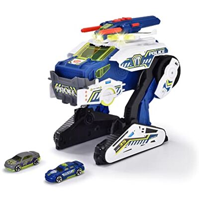 Dickie Toys Dickie Rescue Hybrids Police Bot Sons et Lumières 2 Véhicules Métal 1/64ème Inclus Dès 3 Ans 203794001ONL Multicolore - Publicité Dickie Toys Dickie Rescue Hybrids Police Bot Sons et Lumières 2 Véhicules Métal 1/64ème Inclus Dès 3 Ans 203794001ONL Multicolore - Publicité