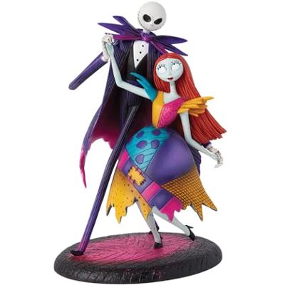 Enesco Disney Showcase Collection Figurine Jack et Sally, 22,8 cm (9") - Publicité Enesco Disney Showcase Collection Figurine Jack et Sally, 22,8 cm (9") - Publicité