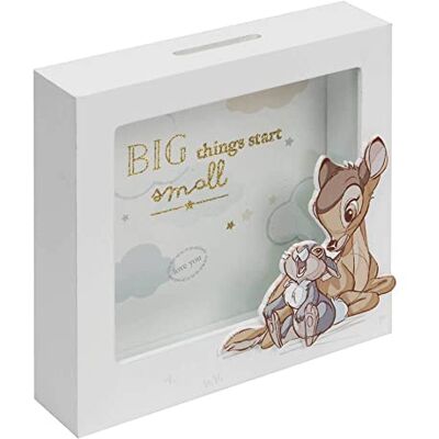 Disney Baby Magical Beginnings Tirelire en bois Bambi et Panpan - Publicité Disney Baby Magical Beginnings Tirelire en bois Bambi et Panpan - Publicité