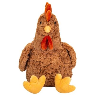 Hermann Teddy Teddy Hermann 93985 Gloria Peluche en forme de poule 28 cm - Publicité Hermann Teddy Teddy Hermann 93985 Gloria Peluche en forme de poule 28 cm - Publicité