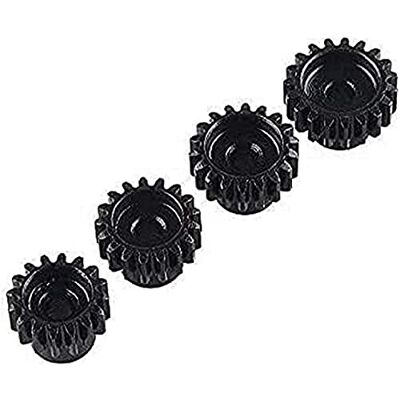 YUNIQUE GREEN-CLEAN-POWER Ensemble de 4 Pignons 18T 19T 20T 21T 48DP pour 1:10 RC en Métal Résistant pour Monster Truck/Buggy/Camion 3,175mm, Noir, RC - Publicité YUNIQUE GREEN-CLEAN-POWER Ensemble de 4 Pignons 18T 19T 20T 21T 48DP pour 1:10 RC en Métal Résistant pour Monster Truck/Buggy/Camion 3,175mm, Noir, RC - Publicité