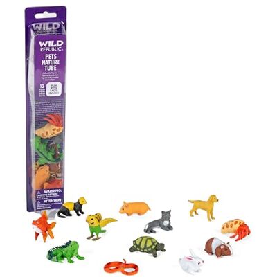 WILD REPUBLIC Nature Tube Animaux, 12 Espèces d'Animaux Miniatures, Cadeau de Noël pour Enfants, Figurines à Collectionner, Super pour Le Jeu Interactif - Publicité WILD REPUBLIC Nature Tube Animaux, 12 Espèces d'Animaux Miniatures, Cadeau de Noël pour Enfants, Figurines à Collectionner, Super pour Le Jeu Interactif - Publicité