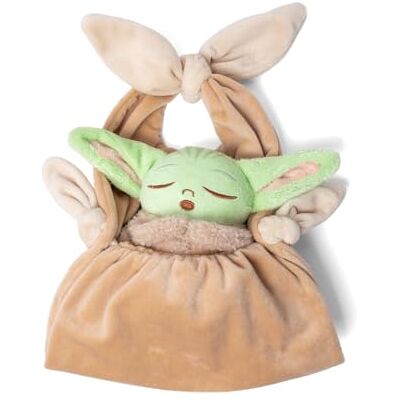 Simba Star Wars Grogu Doudou Berceau 100% GRS recyclé, en Peluche, Douce, idée Cadeau pour Enfants et Fans à partir de 0 Mois - Publicité Simba Star Wars Grogu Doudou Berceau 100% GRS recyclé, en Peluche, Douce, idée Cadeau pour Enfants et Fans à partir de 0 Mois - Publicité