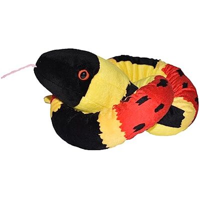 WILD REPUBLIC Plush Snake Corail, Peluche Serpent, Animal en Peluche 137 cm, Idée Cadeau de Naissance Fille ou Garçon, Jouet Écologique, Rembourré de Bouteilles Recyclées - Publicité WILD REPUBLIC Plush Snake Corail, Peluche Serpent, Animal en Peluche 137 cm, Idée Cadeau de Naissance Fille ou Garçon, Jouet Écologique, Rembourré de Bouteilles Recyclées - Publicité