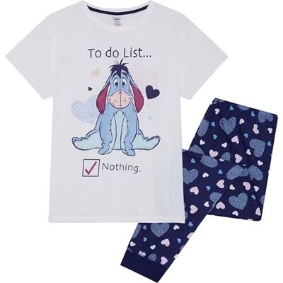 Disney Winnie l'ourson Bourriquet Pyjama Long pour Femmes 100% Coton Taille 48-50 - Publicité Disney Winnie l'ourson Bourriquet Pyjama Long pour Femmes 100% Coton Taille 48-50 - Publicité