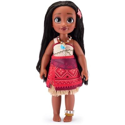 Disney Official Poupée Vaiana avec Mini Brosse à Cheveux, 40,5 cm/16", Collection Once Upon a Story, à partir de 3 Ans - Publicité Disney Official Poupée Vaiana avec Mini Brosse à Cheveux, 40,5 cm/16", Collection Once Upon a Story, à partir de 3 Ans - Publicité