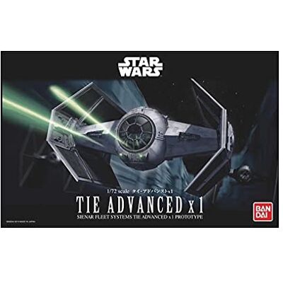 BANDAI Hobby BAN191407 Star Wars – Kit de modélisme Tie Advanced x1, Transparent, 20,3 cm, pour 15 Ans et Plus - Publicité BANDAI Hobby BAN191407 Star Wars – Kit de modélisme Tie Advanced x1, Transparent, 20,3 cm, pour 15 Ans et Plus - Publicité