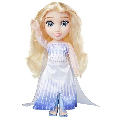 Disney Jakks Poupée Elsa La Reine des Neiges 2 de Tenue Épilogue, Chaussures et les Boucles d'Oreilles Incluses Hauteur 35,6 cm Environ A Partir de 3 ans - Publicité Disney Jakks Poupée Elsa La Reine des Neiges 2 de Tenue Épilogue, Chaussures et les Boucles d'Oreilles Incluses Hauteur 35,6 cm Environ A Partir de 3 ans - Publicité