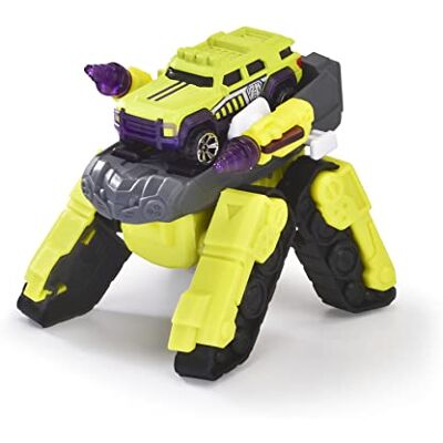 Dickie Toys Dickie Rescue Hybrids Spider Tank Fonction Pliable Véhicule Métal 1/64ème Inclus Dès 3 Ans 203792002ONL, Jaune - Publicité Dickie Toys Dickie Rescue Hybrids Spider Tank Fonction Pliable Véhicule Métal 1/64ème Inclus Dès 3 Ans 203792002ONL, Jaune - Publicité