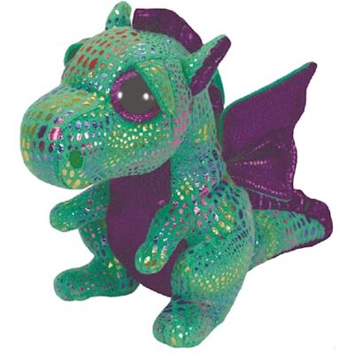 Ty 37052 Beanie Boo's Peluche Cinder Dragon 23 cm - Publicité Ty 37052 Beanie Boo's Peluche Cinder Dragon 23 cm - Publicité