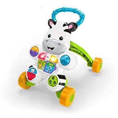 Fisher-Price - DLF00 - Zebra - Jouet électronique - Marche bébé - Publicité Fisher-Price - DLF00 - Zebra - Jouet électronique - Marche bébé - Publicité