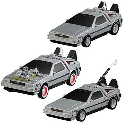 BANDAI Set complet 3 modèles voiture de collection 10 cm DeLorean BACK TO THE FUTURE 1 2 3 Gashapon Japon - Publicité BANDAI Set complet 3 modèles voiture de collection 10 cm DeLorean BACK TO THE FUTURE 1 2 3 Gashapon Japon - Publicité