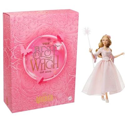 Mattel Wicked Poupée Glinda du Film Universal Pictures Wicked: for Good à Collectionner avec Tenue Amovible, inspirée du Film Wicked: for Good, exclusivité Amazon, JFM11 - Publicité Mattel Wicked Poupée Glinda du Film Universal Pictures Wicked: for Good à Collectionner avec Tenue Amovible, inspirée du Film Wicked: for Good, exclusivité Amazon, JFM11 - Publicité