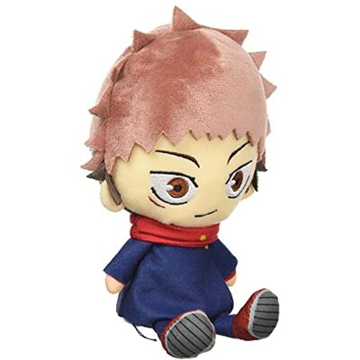 BANDAI Jujutsu Kaisen Chibi Plush Toy Peluche (Yuji Itadori) - Publicité BANDAI Jujutsu Kaisen Chibi Plush Toy Peluche (Yuji Itadori) - Publicité